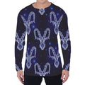 Astrology Capricorn Sign Print Men's Long Sleeve T-Shirt