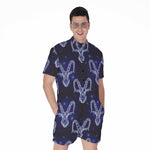 Astrology Capricorn Sign Print Men's Rompers