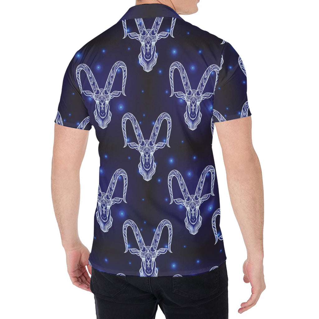 Astrology Capricorn Sign Print Men's Shirt