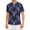 Astrology Capricorn Sign Print Men's Short Sleeve Rash Guard