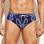 Astrology Capricorn Sign Print Men's Swim Briefs