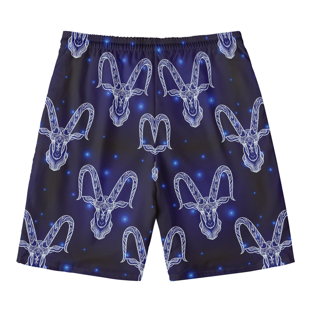 Astrology Capricorn Sign Print Men's Swim Trunks