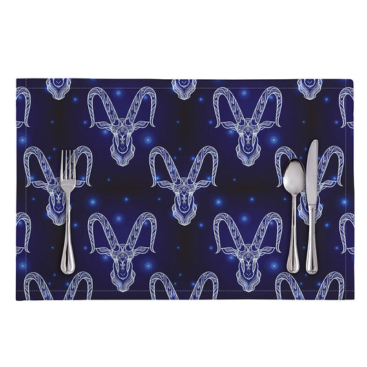 Astrology Capricorn Sign Print Placemat