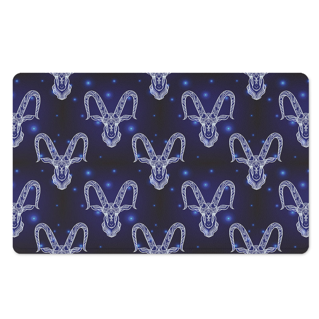 Astrology Capricorn Sign Print Polyester Doormat