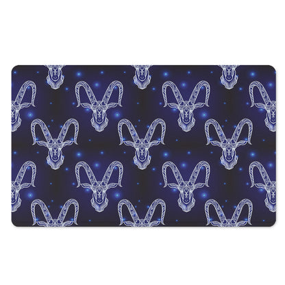 Astrology Capricorn Sign Print Polyester Doormat