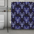 Astrology Capricorn Sign Print Polyester Shower Curtain