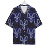 Astrology Capricorn Sign Print Rayon Hawaiian Shirt