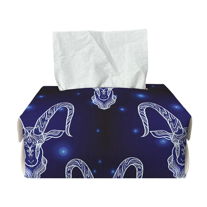 Astrology Capricorn Sign Print Rectangle Tissue Box Cover