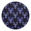 Astrology Capricorn Sign Print Round Blanket