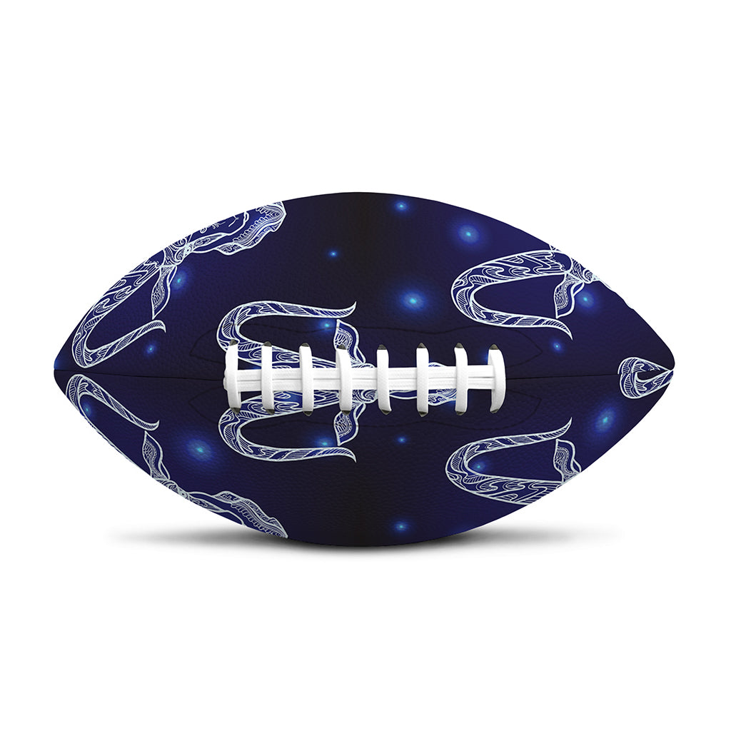Astrology Capricorn Sign Print Rugby Ball