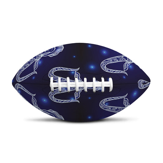 Astrology Capricorn Sign Print Rugby Ball