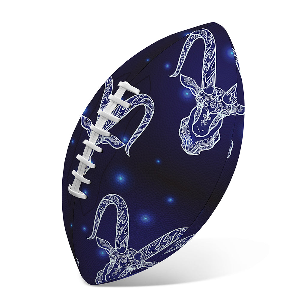 Astrology Capricorn Sign Print Rugby Ball