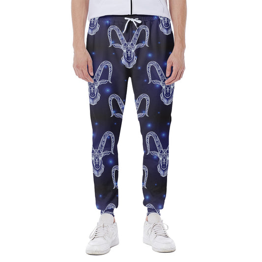Astrology Capricorn Sign Print Scuba Joggers
