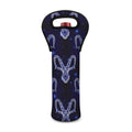 Astrology Capricorn Sign Print Single Neoprene Wine Tote