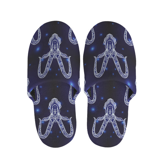 Astrology Capricorn Sign Print Slippers