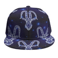 Astrology Capricorn Sign Print Snapback Cap