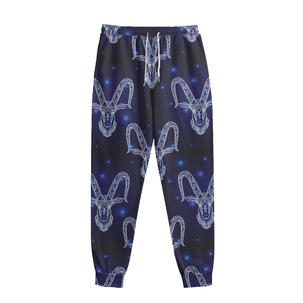Astrology Capricorn Sign Print Sweatpants