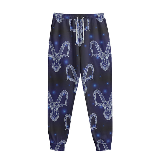 Astrology Capricorn Sign Print Sweatpants