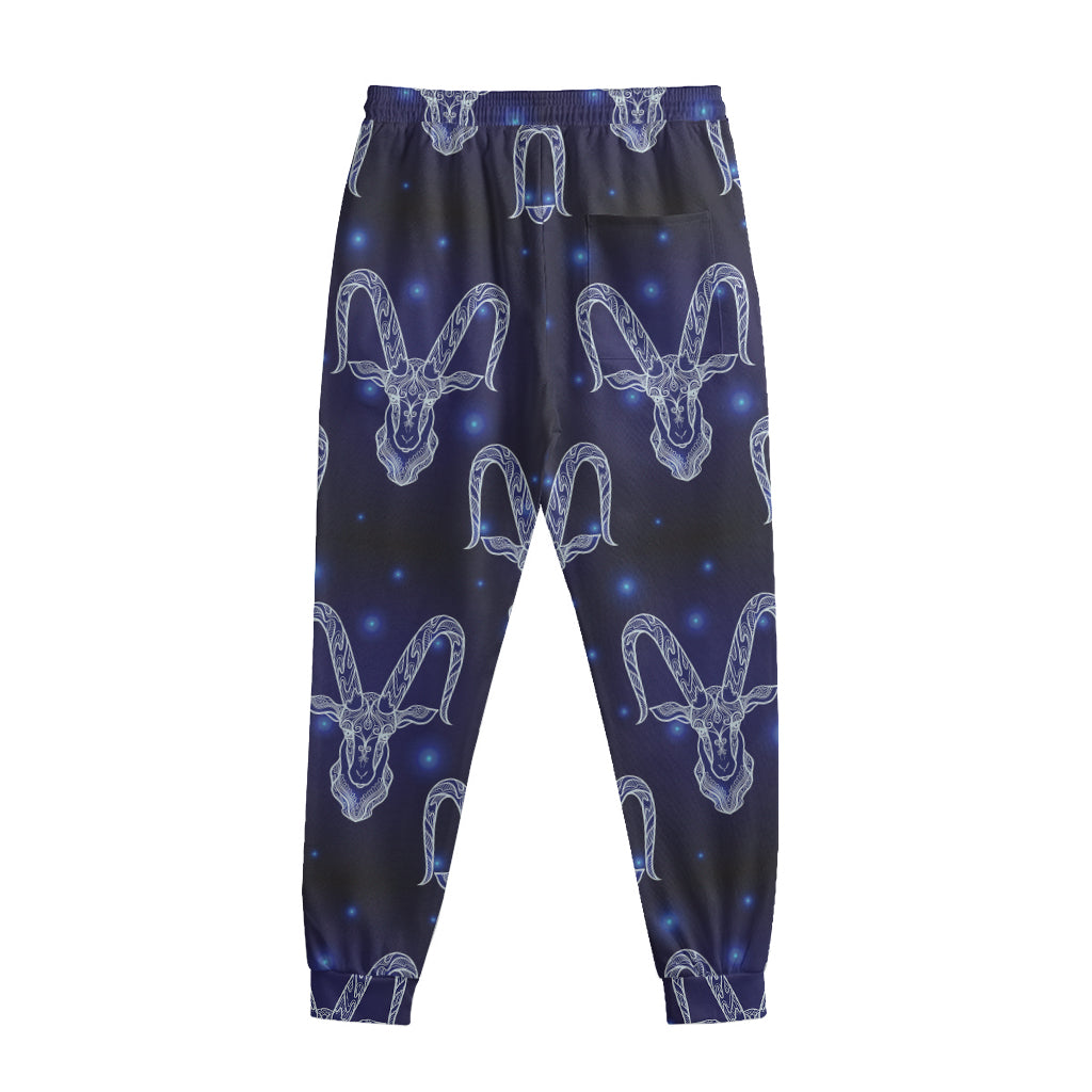 Astrology Capricorn Sign Print Sweatpants