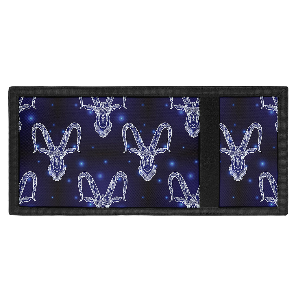 Astrology Capricorn Sign Print Trifold Wallet