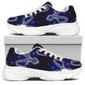 Astrology Capricorn Sign Print White Chunky Shoes