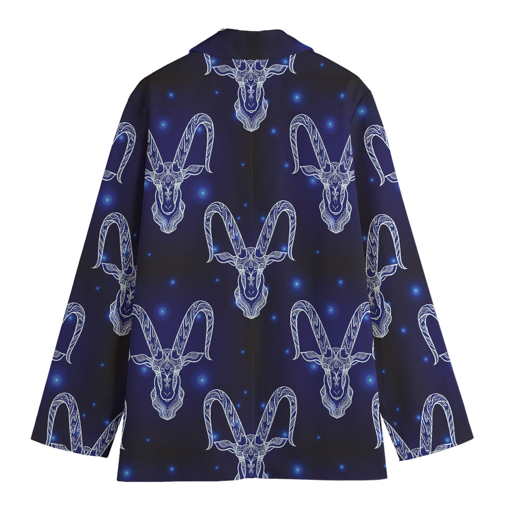 Astrology Capricorn Sign Print Women's Blazer