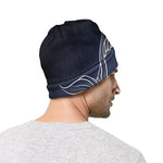 Astrology Pisces Sign Print Beanie