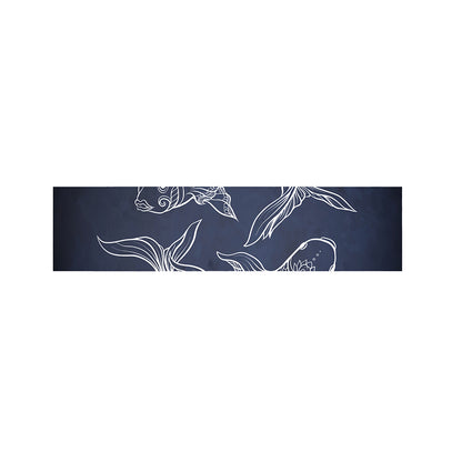 Astrology Pisces Sign Print Bed Runner