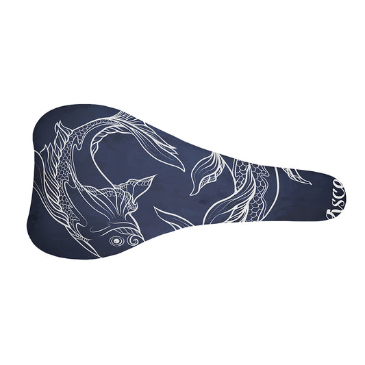 Astrology Pisces Sign Print Bicycle Seat Cover