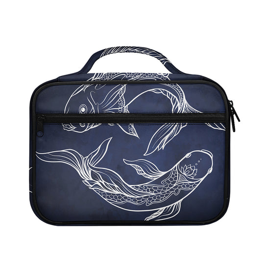 Astrology Pisces Sign Print Briefcase Bible Bag