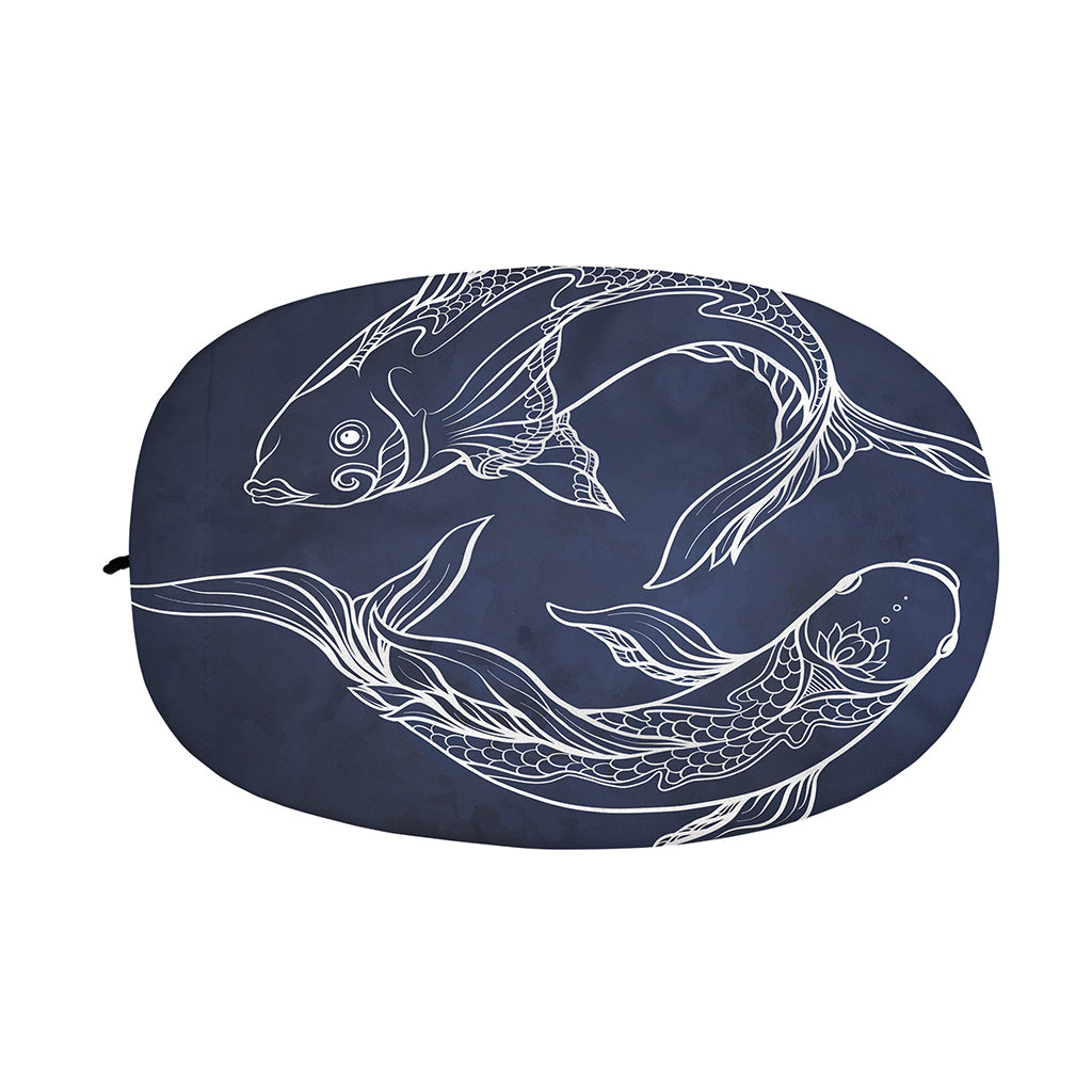 Astrology Pisces Sign Print Car Side Mirror Covers