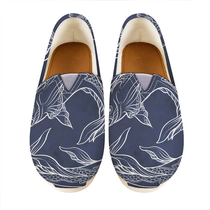 Astrology Pisces Sign Print Casual Shoes