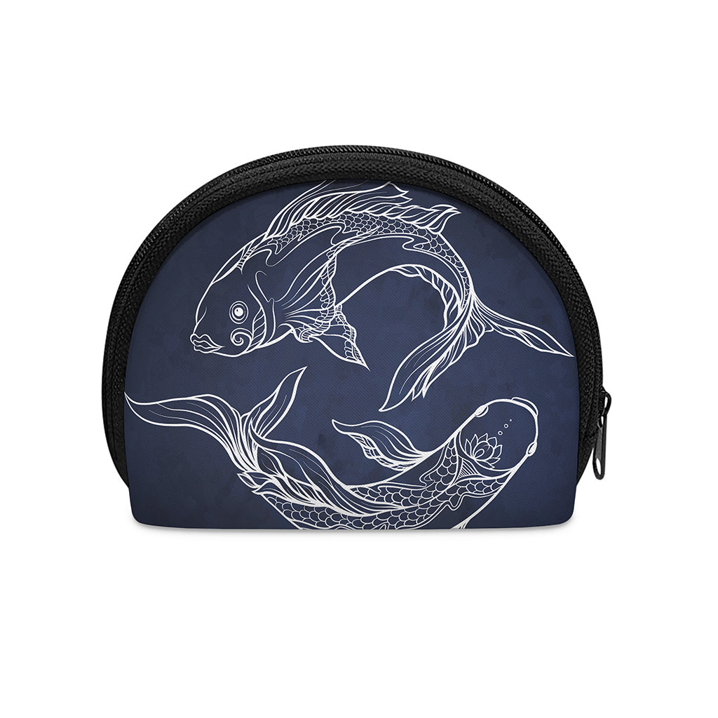 Astrology Pisces Sign Print Coin Purse