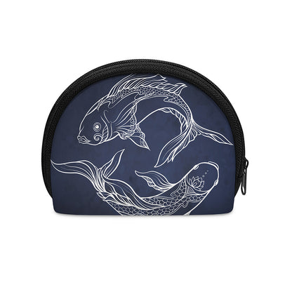 Astrology Pisces Sign Print Coin Purse