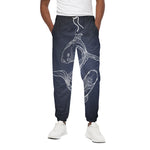 Astrology Pisces Sign Print Cotton Pants