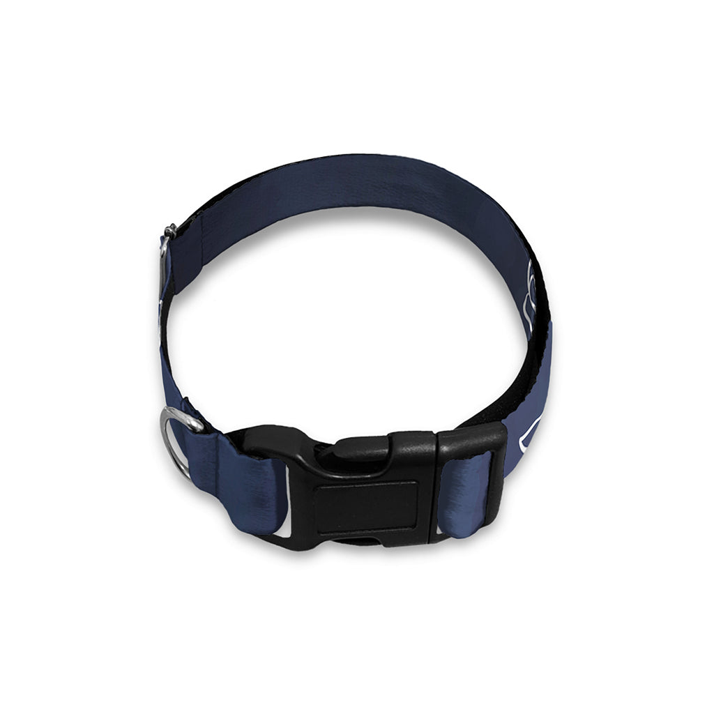 Astrology Pisces Sign Print Dog Collar