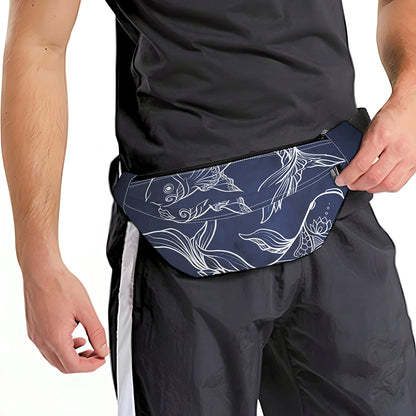 Astrology Pisces Sign Print Fanny Pack