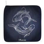 Astrology Pisces Sign Print Hand Towel