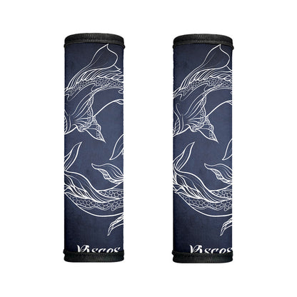 Astrology Pisces Sign Print Handle Covers