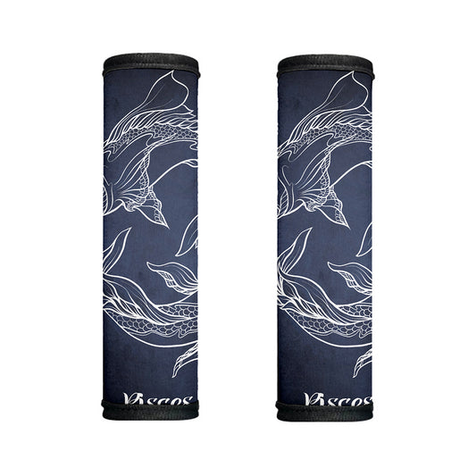 Astrology Pisces Sign Print Handle Covers