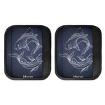 Astrology Pisces Sign Print Handle Covers