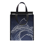 Astrology Pisces Sign Print Insulated Lunch Tote