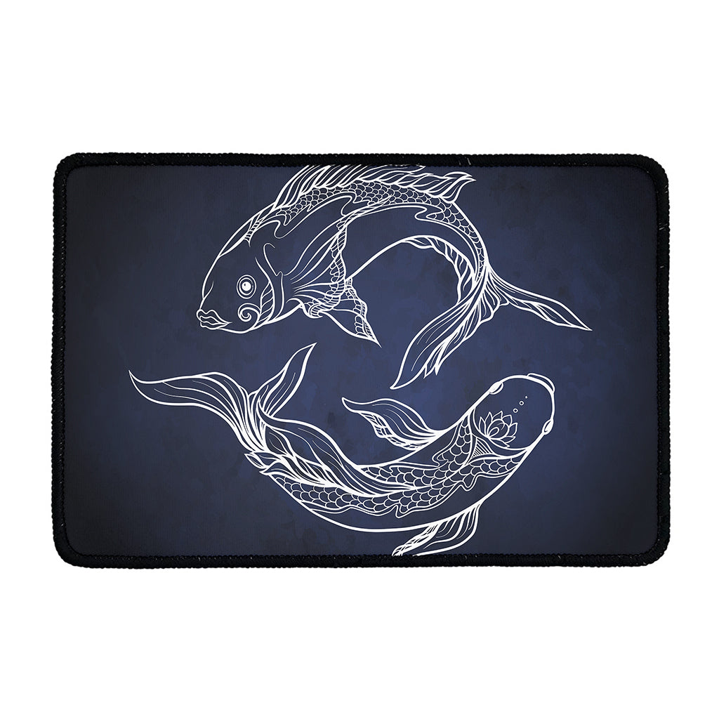 Astrology Pisces Sign Print Kitchen Mat