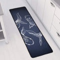Astrology Pisces Sign Print Long Kitchen Mat