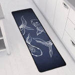 Astrology Pisces Sign Print Long Kitchen Mat