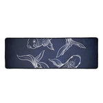 Astrology Pisces Sign Print Long Kitchen Mat