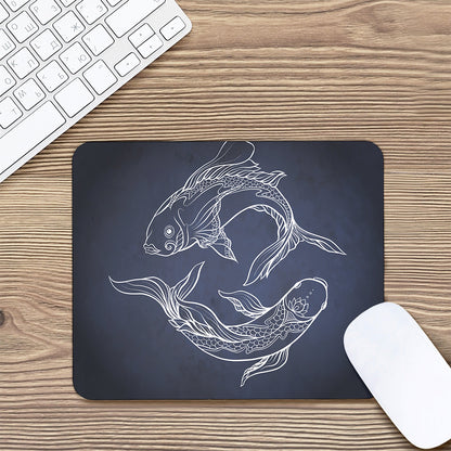 Astrology Pisces Sign Print Mouse Pad