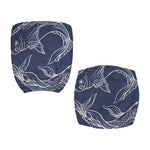 Astrology Pisces Sign Print Office Chair Cover