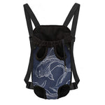 Astrology Pisces Sign Print Pet Carrier Backpack
