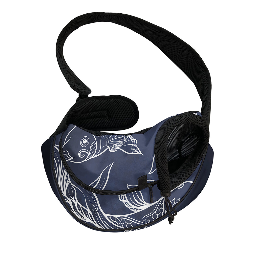 Astrology Pisces Sign Print Pet Sling Carrier
